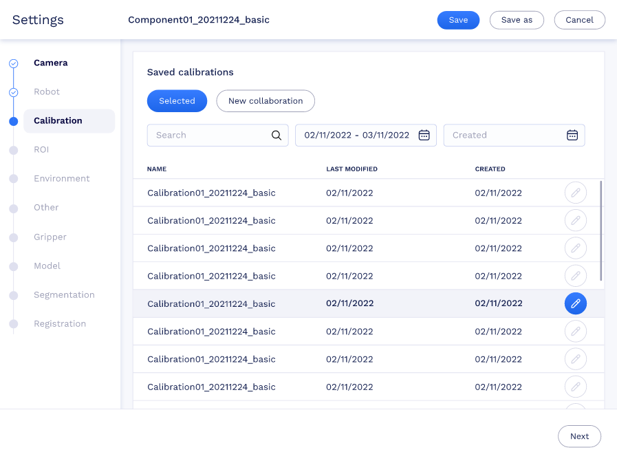 Platform Screenshot